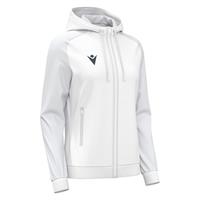 Atlas Hooded Jacket Full Zip W WHT XXL Teknisk full zip hettejakke til dame