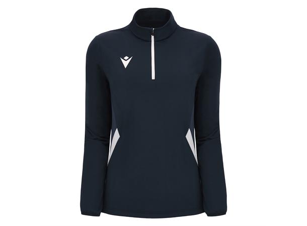 Maira 1/4 Zip Top Woman NAV/WHT XS Teknisk treningsgenser til dame 